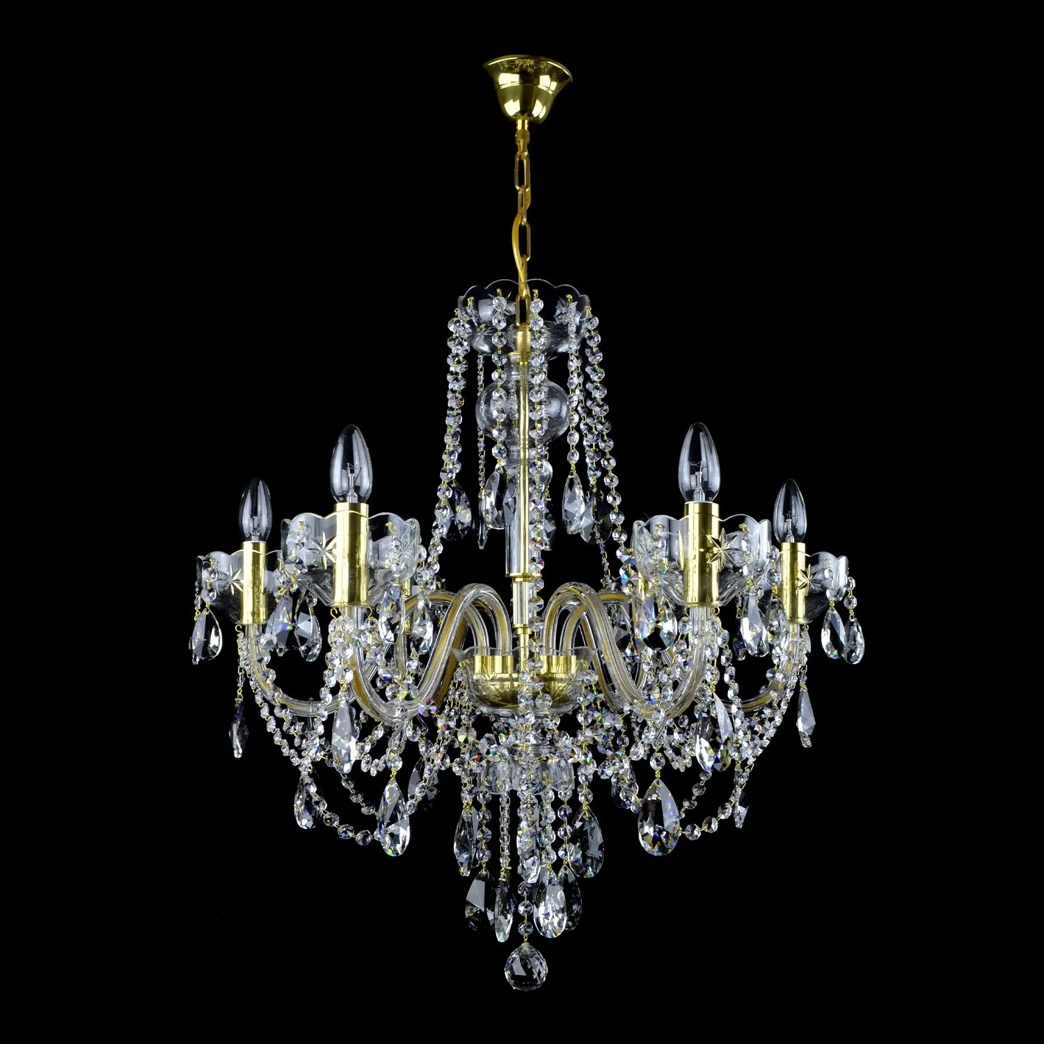 Zenith crystal chandelier — WRANOVSKY - Bohemian Crystal